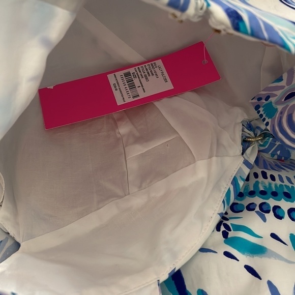 Lilly Pulitzer Iva Preppy Midi Fit Flare Multicolor Resort Wear Vacation Dress 0 - Picture 11 of 12